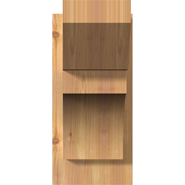 Westlake Slat Smooth Outlooker, Western Red Cedar, 7 1/2W X 16D X 16H